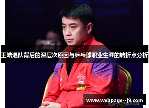 王皓退队背后的深层次原因与乒乓球职业生涯的转折点分析